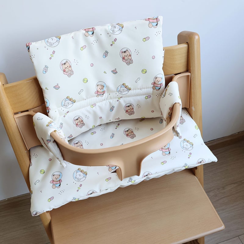 Dian Dian Baby High Chair Cushion Portable Outdoor Backrest Growth Seat Pad - Image 1