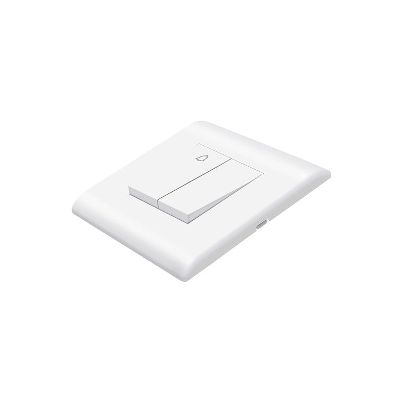 Wipro Northwest Nowa Switch Combo of 2M Plate 1M Bell Push 1 6A Switch White Kit 3 - Image 3