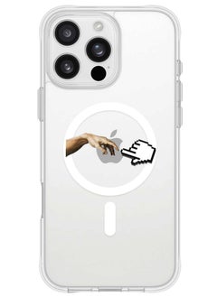 Theodor Magnetic Case for iPhone 16 Pro Max (6.9-inch) Compatible with MagSafe Wireless Charging, Shockproof Phone Bumper Cover - Hand mouse pointer 