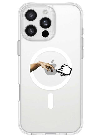 Magnetic Case for iPhone 16 Pro Max (6.9-inch) Compatible with MagSafe Wireless Charging, Shockproof Phone Bumper Cover - Hand mouse pointer - pzsku/Z848C95C93008CDC2B3EEZ/45/_/1725461635/01419b8e-b569-4df8-a040-c7a2abd75018