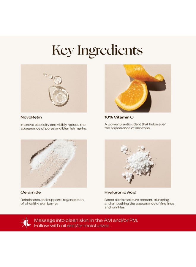 تريلوجي سيروم فيتامين سي+ الفائق، تركيبة مفتحة ومضادة للشيخوخة، 1.0 أونصة سائلة - Image 4