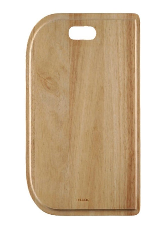 Houzer CB-2500 - Rubberwood Cutting Board for Multiple Sink Models, Durable Kitchen Prep Surface for Cutting Food, Charcuterie, Food Prep, & Over-Sink Use