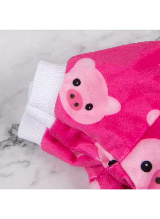 CuteBone - Dog Christmas Pajamas Puppy Onesies Small Dogs Soft Pjs Coat Cat Apparel Comfy Pet Clothes Outfit Doggie Bodysuit P46M - Image 1