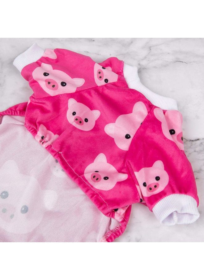 CuteBone - Dog Christmas Pajamas Puppy Onesies Small Dogs Soft Pjs Coat Cat Apparel Comfy Pet Clothes Outfit Doggie Bodysuit P46M - Image 1