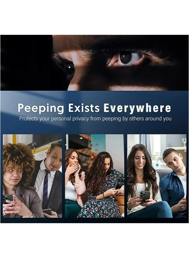 SNBFA 2Pcs Privacy Screen Protector for Honor X9c 5G Tempered Glass,Support Fingerprint Unlocking,9H Hardness Anti-Spy Full Coverage Protector Anti Scratch Screen Protector - Image 5