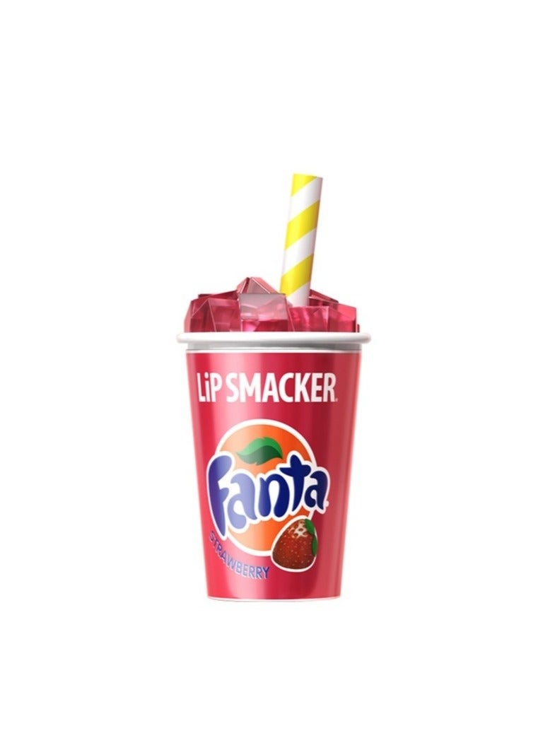 ليب سماكر مرطب الشفاه Lip Smacker Diss ذو العلامة التجارية المشتركة فانتا بنكهة الفراولة مرطب للعناية بالشفاه