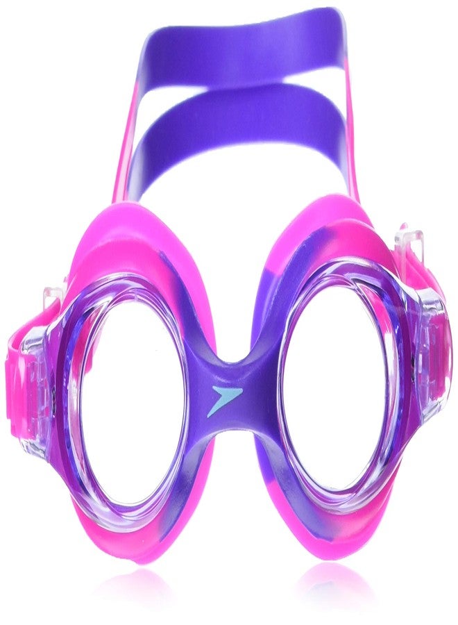 Speedo Unisex-Child Swim Goggles Skoogle Ages 3-8, Bright Pink, One Size - Image 1