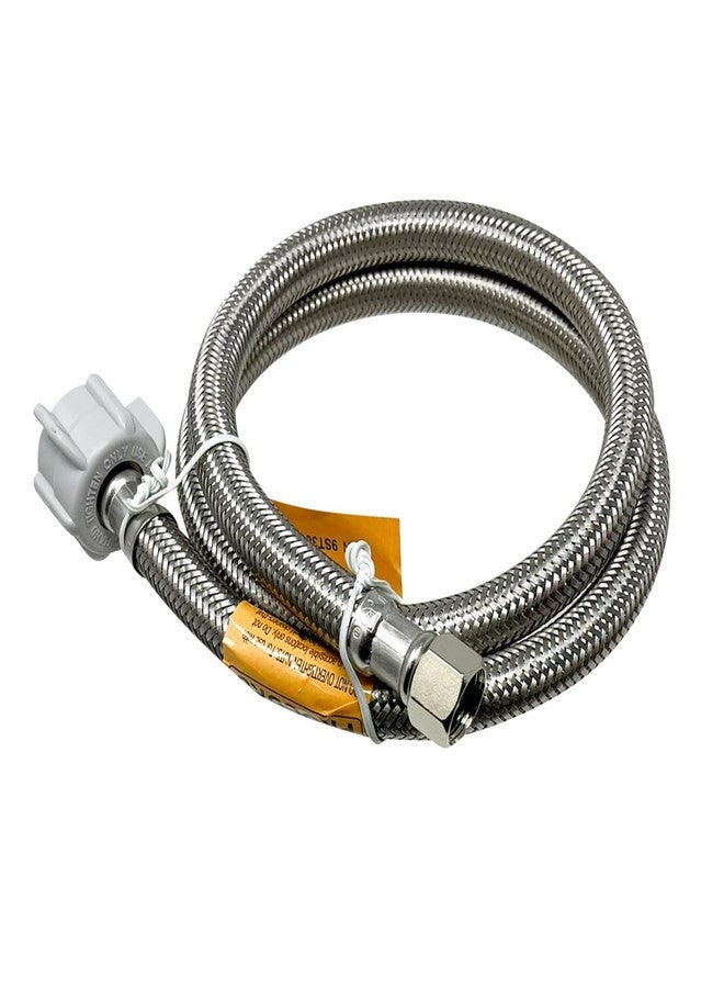 PROCURU 36-Inch x 3/8" Comp x 7/8" BC, Universal Flexible Toilet Connector, Braided Stainless Steel Water Supply Line (9ST36-1P) - Image 3
