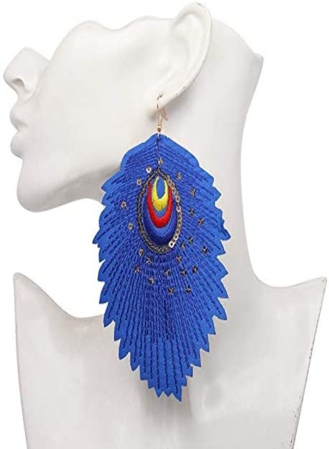 Glamsouq Beautiful  Long Earrings - Image 1