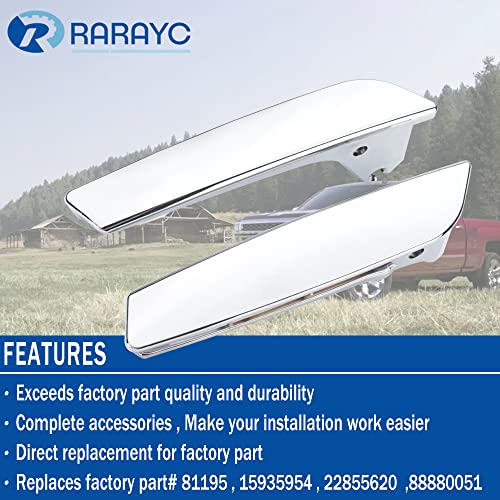 RARAYC Interior Door Handles Pair Driver & Passenger Side Fits for 2007-2014 Chevy Silverado Tahoe Avalanche Cadillac Escalade GMC Yukon 81195 15935954 - Image 3