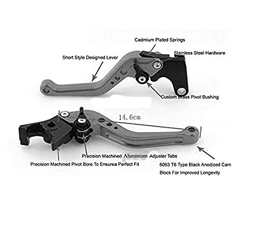 PA Yamaha MT15 Non-ABS Adjustable Brake Clutch Lever (Red) - Image 3