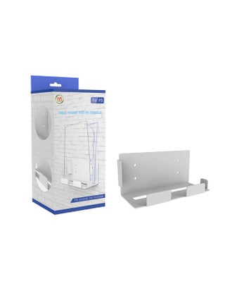 Wall Mount for PS5, Wall Mount Bracket Set, with Screwdriver and Screws, Sturdy Metal Wall Hanging Holder, Stand for PS5 Gaming Console Disk, White - pzsku/Z848D0E435C2A1716EBB0Z/45/1746848825/5eceacee-d894-4559-952f-c98720976e26