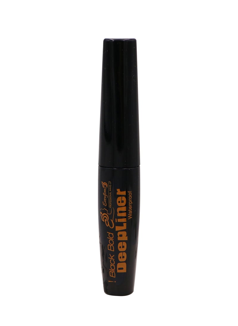 Everytime53 Everytime53 Women's Black Bold Deepliner Waterproof Eyeliner 6ml  - Image 4