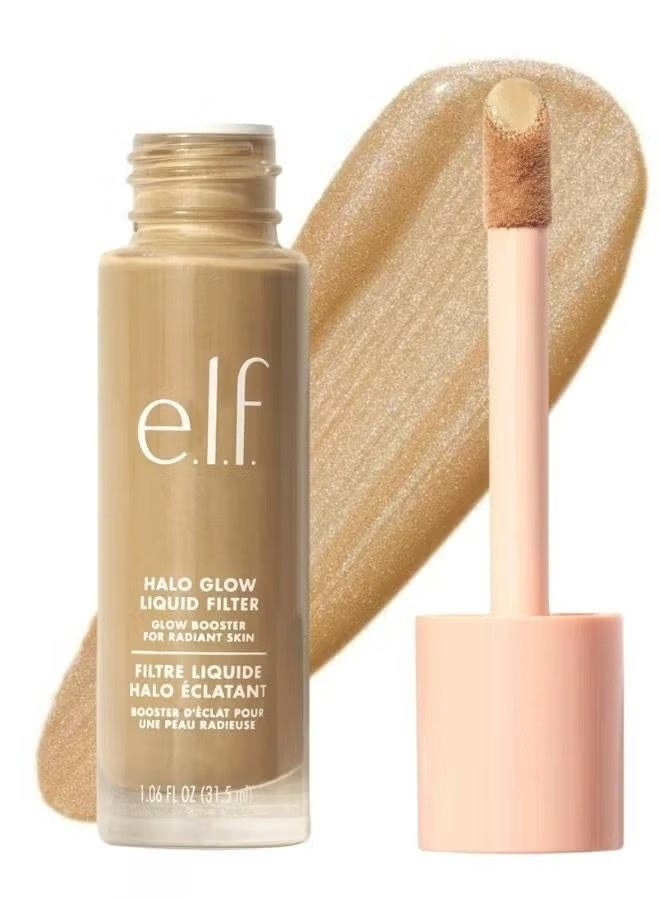 إلف فلتر سائل هالو جلو من إيلف، معزز للبشرة للحصول على مظهر مشرق وناعم، مع حمض الهيالورونيك، نباتي وخالٍ من القسوة، 3.5 متوسط، 31.5 مل - Image 2
