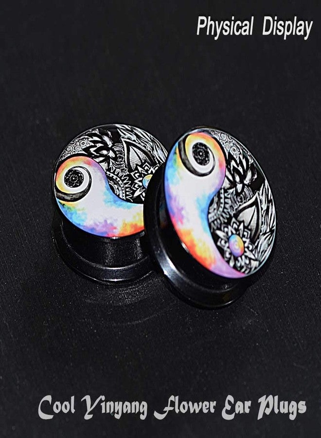 FLYUN Ear Gauges Plugs and Tunnels Ear Stretcher Expander 6mm-25mm Double Flared Screw Plug Piecing Jewelry (00G (10mm)) - Image 4