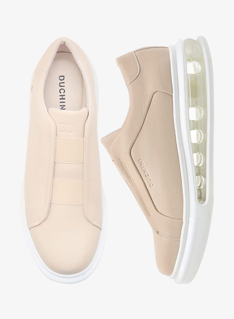 DUCHINI Men's Panelled Slip-On Loafers - Image 3