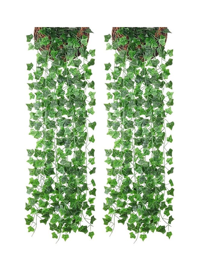 HOMESTAR 12-Piece Artificial Hanging Ivy Leaves multicolour 230cm - Image 1