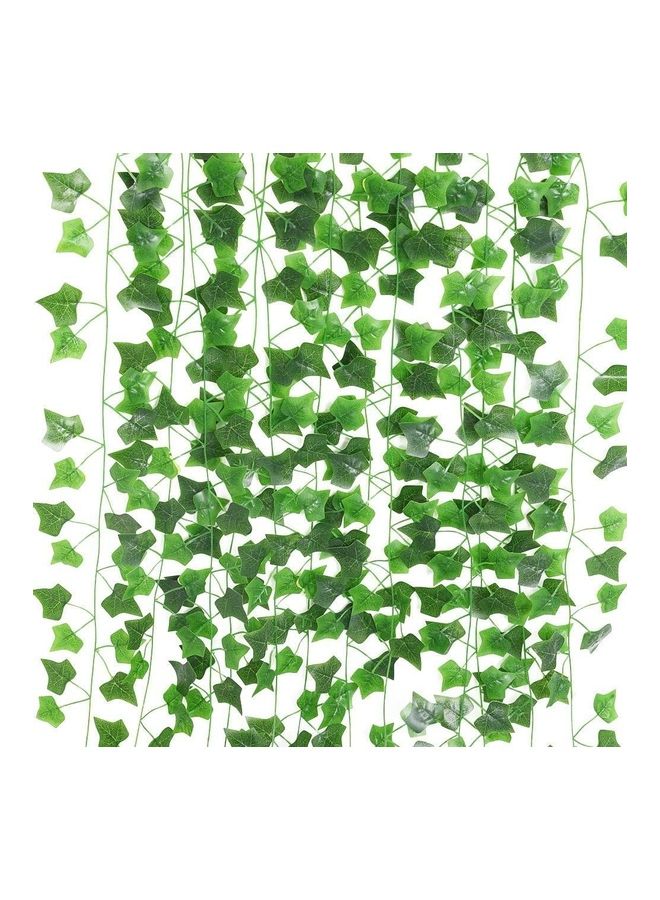 HOMESTAR 12-Piece Artificial Hanging Ivy Leaves multicolour 230cm - Image 2