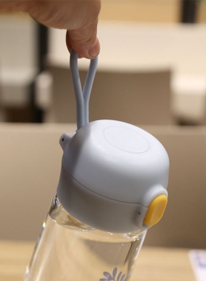 420ml كأس الرياضة واضح شرب زجاجة ماء الزجاج - Image 5