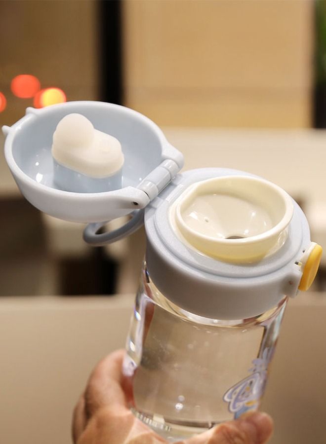 420ml كأس الرياضة واضح شرب زجاجة ماء الزجاج - Image 4