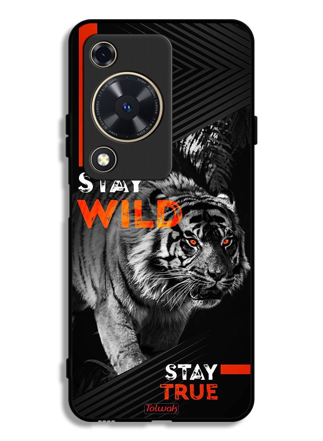 Tolwak Huawei Nova Y72S Protective Case Cover Stay Wild Stay True