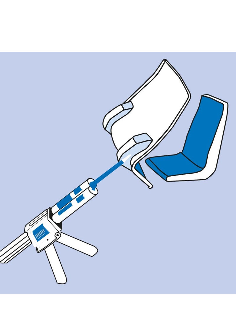 WEICON Easy-Mix S 50 | 50 ml | Epoxy Adhesive | 2-component adhesive transparent - Image 2