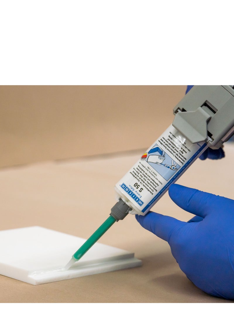 WEICON Easy-Mix S 50 | 50 ml | Epoxy Adhesive | 2-component adhesive transparent - Image 5
