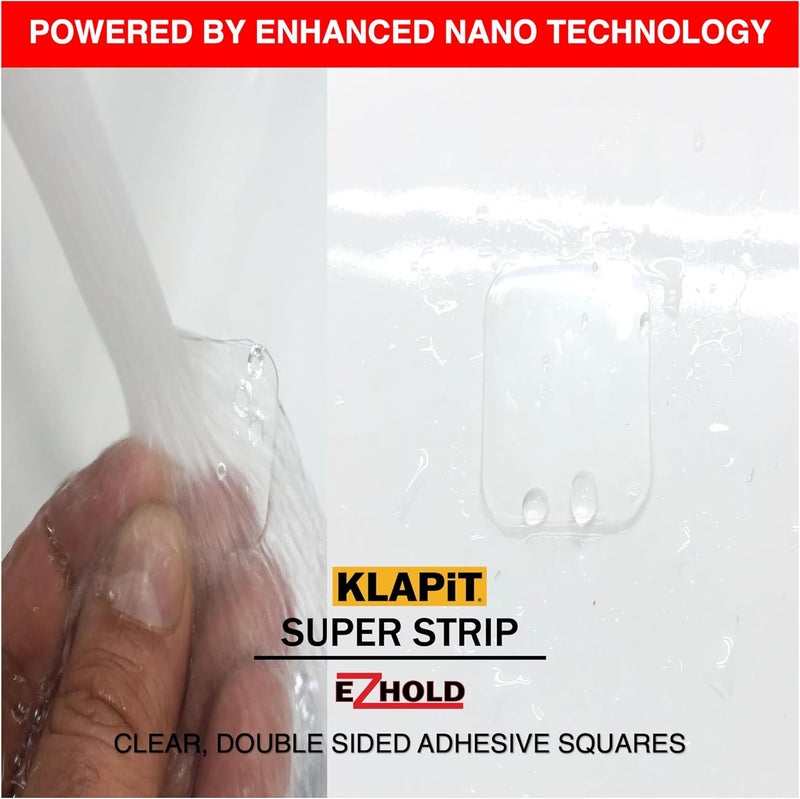 KLAPiT SUPER STRIP EZHold - Heavy-Duty Mounting Tape Squares - Image 2