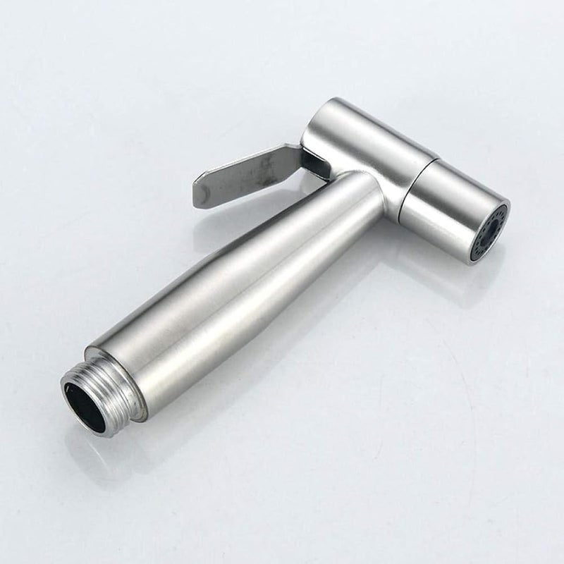 304 Stainless Steel Toilet Spray Gun Kit Wall Mounted Bathroom Shower Head Adapter Hose - Image 4