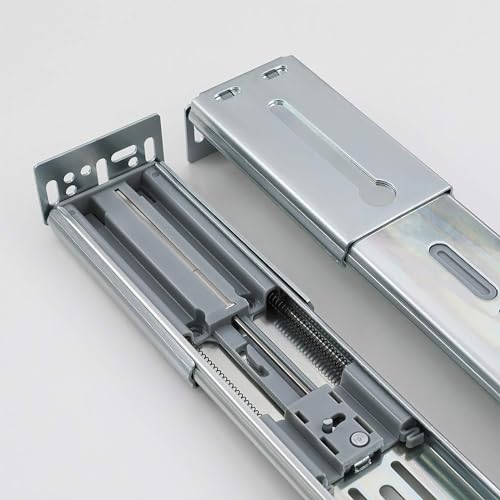 LONTAN 6 Pairs Rear Mounting Brackets for Drawer Slide Cabinet Bracket Drawer Track Guide Kitchen Replacement Parts for 1.77 inch Width Furniture Gildes - Image 3