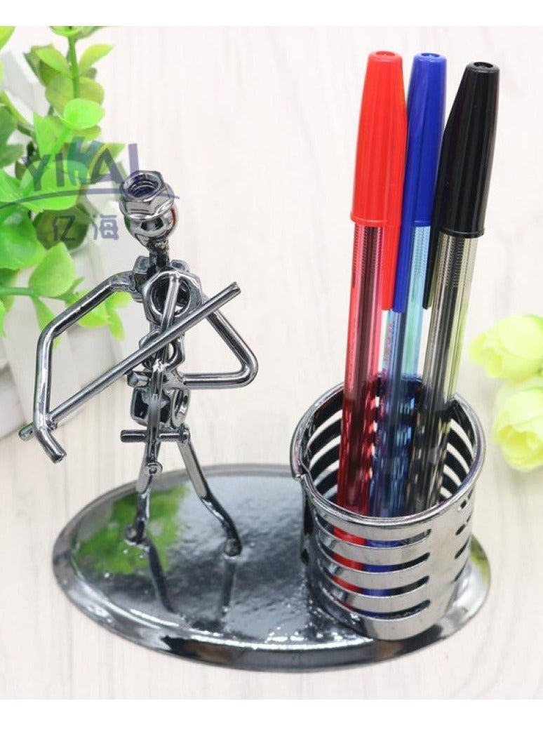 0.7mm Ballpoint Pens 40Pcs  Pen For School Office Home (Blue)