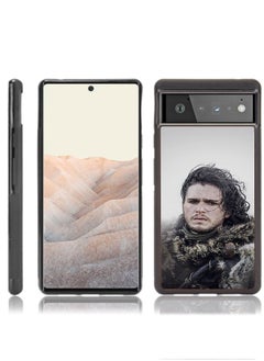 TPU Protection and Hybrid Rigid Clear Back Cover Case Jon Snow for Google Pixel 6 Pro