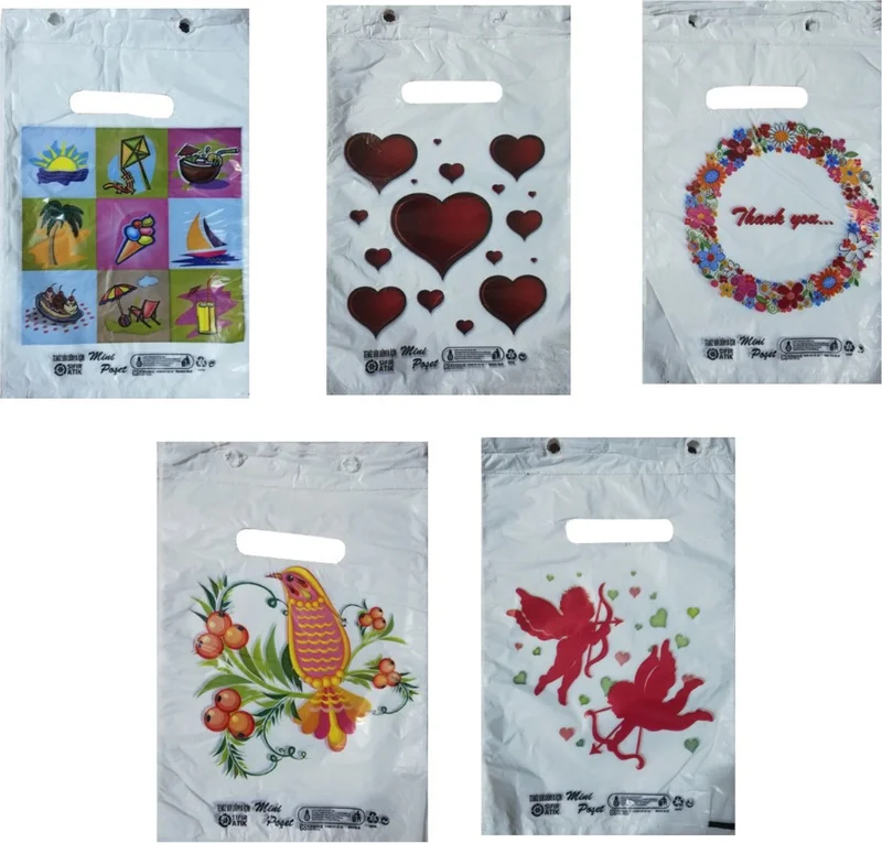Kalbi Ticaret Kalpi Ticaret White Bag 100 Pcs No 0 Reinforced Bag 20 x 30 cm Passed Printed Block Bag