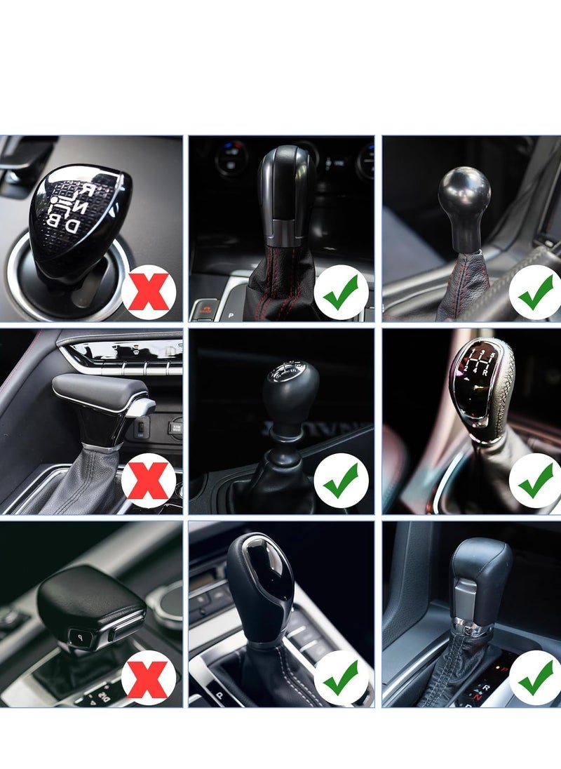 Najwa Sweatshirt Auto Gear Shift Knob Cover, Car Shifter Hoodie Gear Shift Lever Knob Cover Car Interior Decoration for Most Vehicles  - Image 5