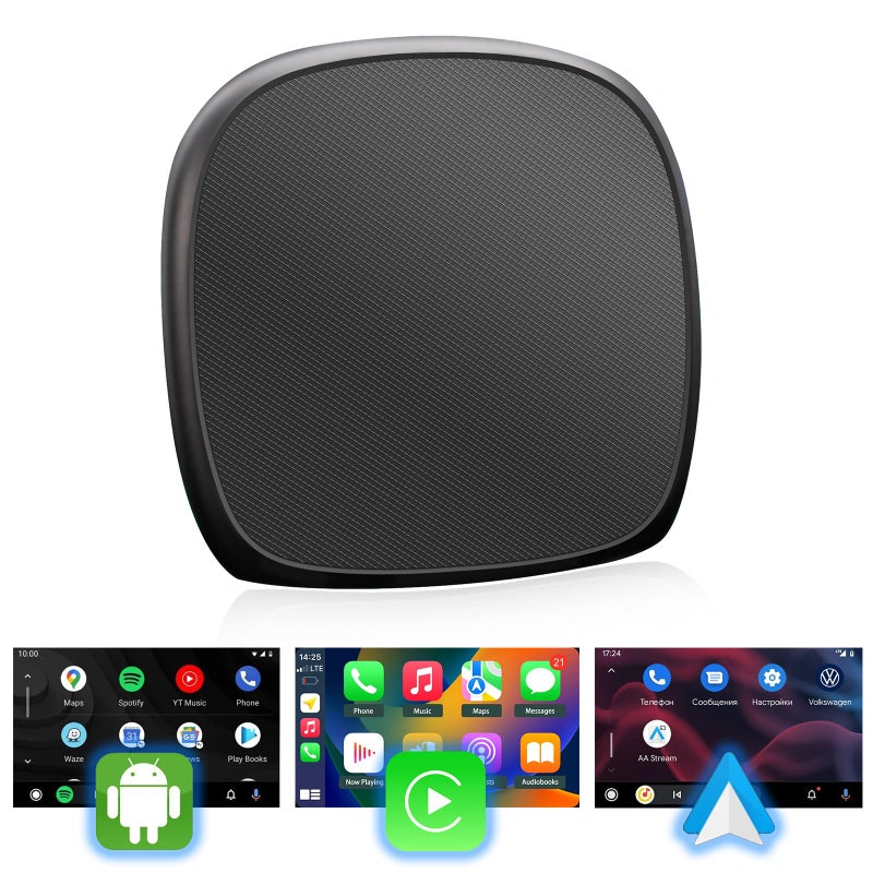 Geloo CarPlay Multimedia Video Smart AI Box Android 13.0 System, Wired to Wireless CarPlay & Android Auto Adapter, CarPlay Box Streaming Device for Car, Run Any APP, Support Netflix YouTube Google Play ect.  - Image 1