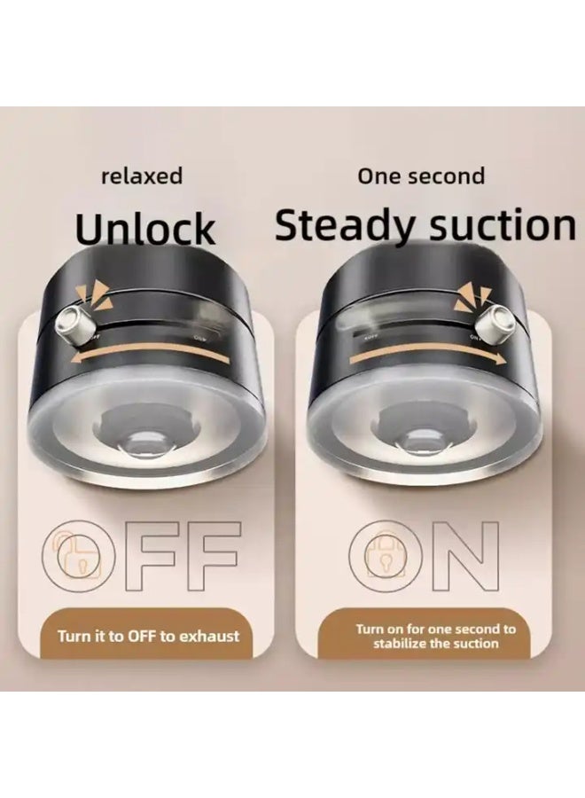 2025 popular product, multifunctional rotatable, magnetic suction disk car navigation phone holder - black  - Image 4
