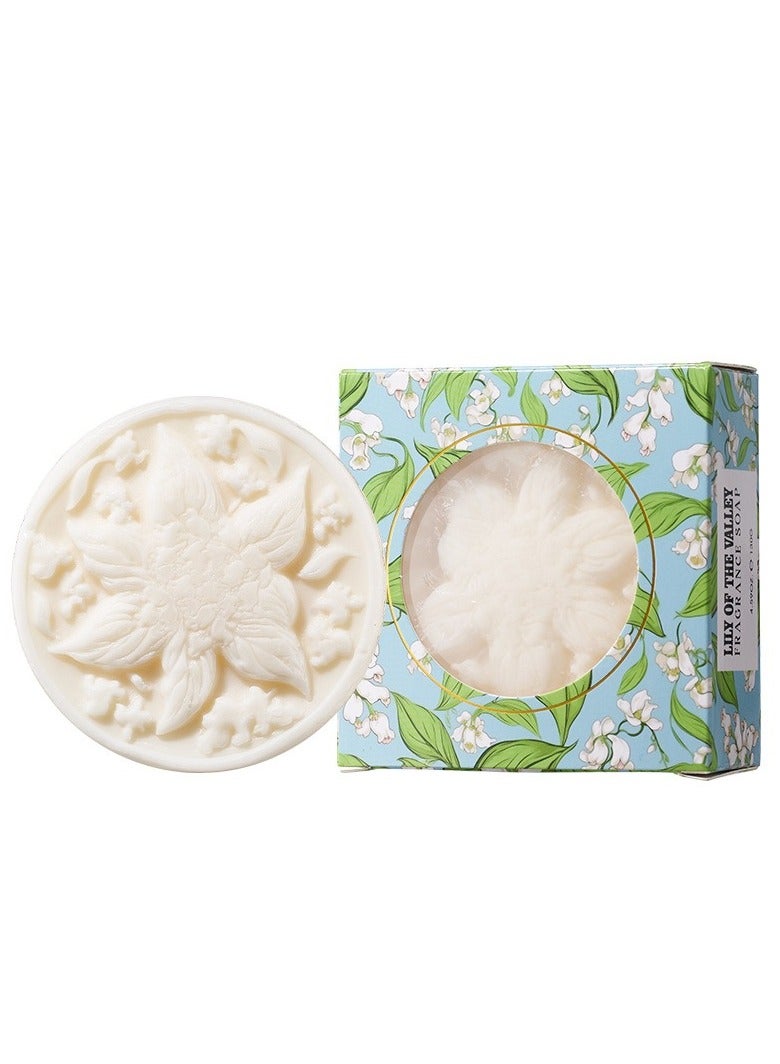 Kormesic Lily of the Valley Scented Soap 130g - Refresh & Cleanse Skin - Image 1