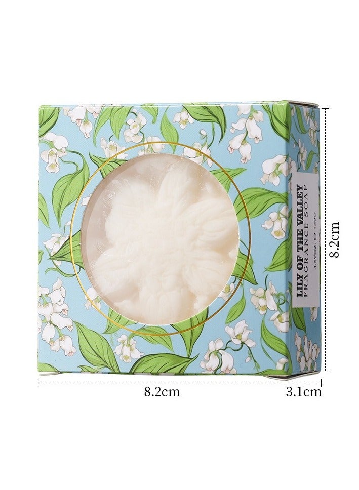 Kormesic Lily of the Valley Scented Soap 130g - Refresh & Cleanse Skin - Image 2