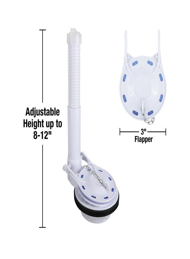 Danco 12097 Universal Water-Saving 3-inch Toilet Flush Valve, Fixes Running Toilet from Leaky Flapper - Image 4