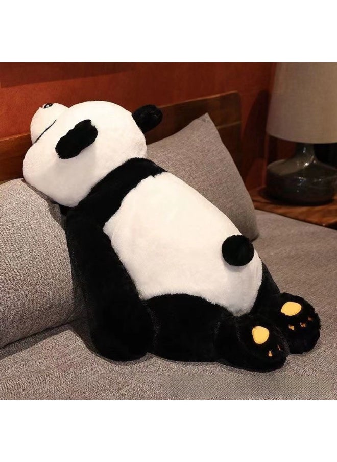 Panda Doll Sleeping On Bed Long Strip Hugging Panda Plushie Fabric Doll Toy Girls Birthday Gift Soft Cuddly Bear Plaything-Specifications:Panda Panda-Color:80cm