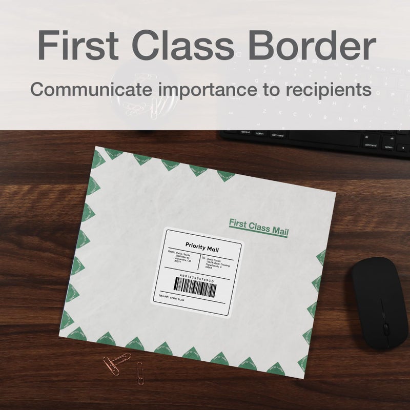 Quality Park R1590 Survivor Tyvek USPS First Class Mailer, 10 x 13, White, Pack of 100 - Image 4