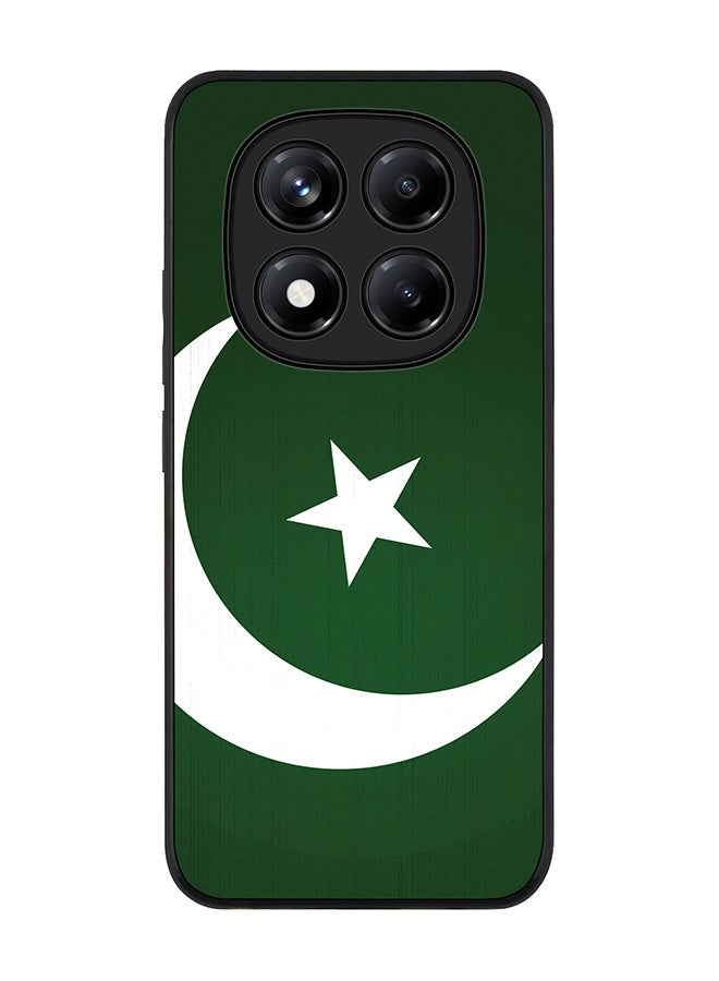 Stylizedd For Xiaomi Redmi Note 14 Pro 5G / X7 5G Case,Slim fit Camera Protection, Shockproof Thin Phone cover  - Flag Of Pakistan - Image 1