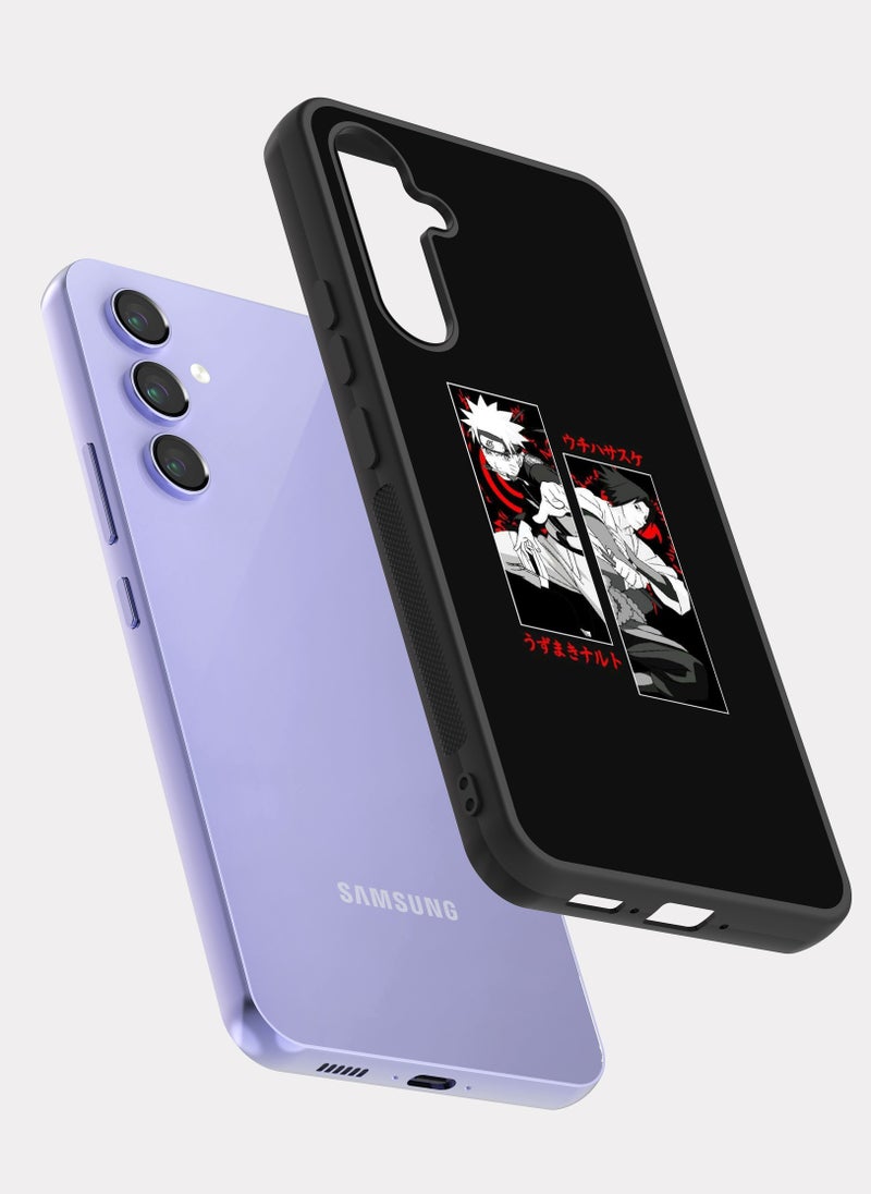 PXLAAT Samsung Galaxy A54 case cover Naruto and Sasuke - Image 2