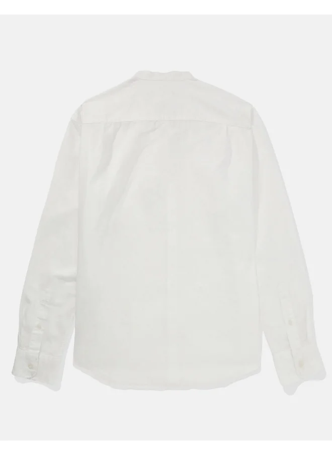 امريكان ايجل Band Collar Regular Fit Shirt