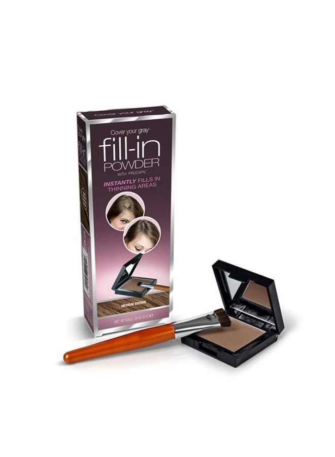 Cover Your Gray Fill In Powder Medium Brown (Pack Of 3) - Image 2