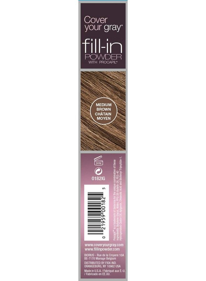 Cover Your Gray Fill In Powder Medium Brown (Pack Of 3) - Image 3