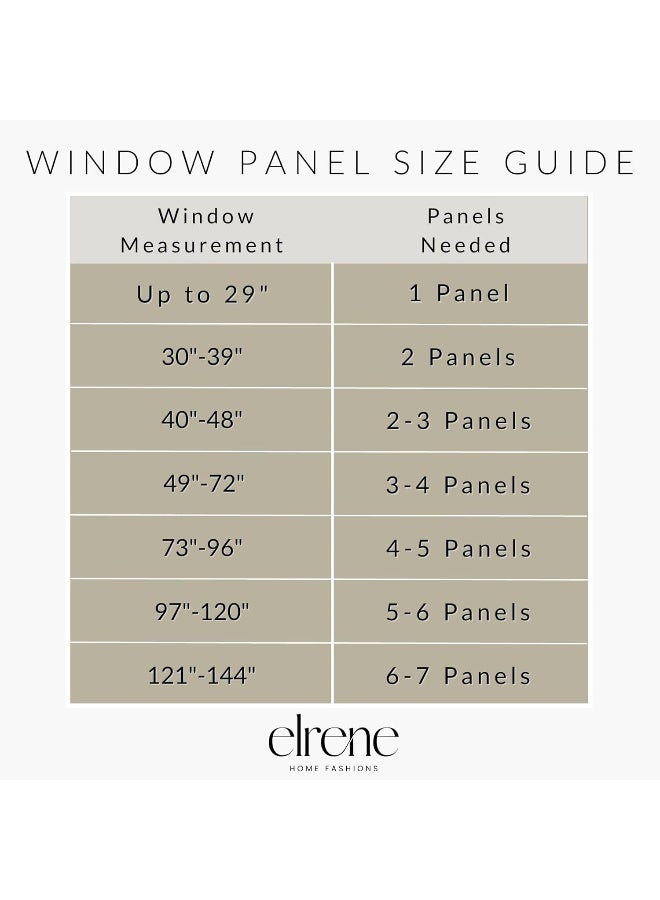 Elrene Home Fashions All Seasons Energy Efficient Room Darkening Rod Pocket Window Panel 52 x 84 1 Antique Gold - Image 2