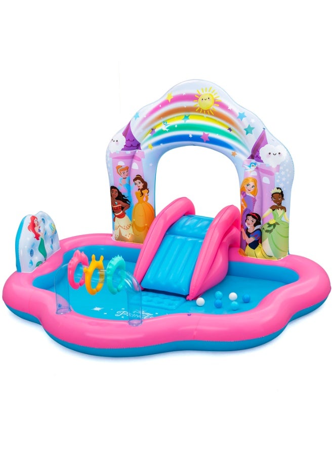Bestway Bestway Disney Princess Play Center Enchanted World 221 x 193 x 140cm 9103Y  - Image 1