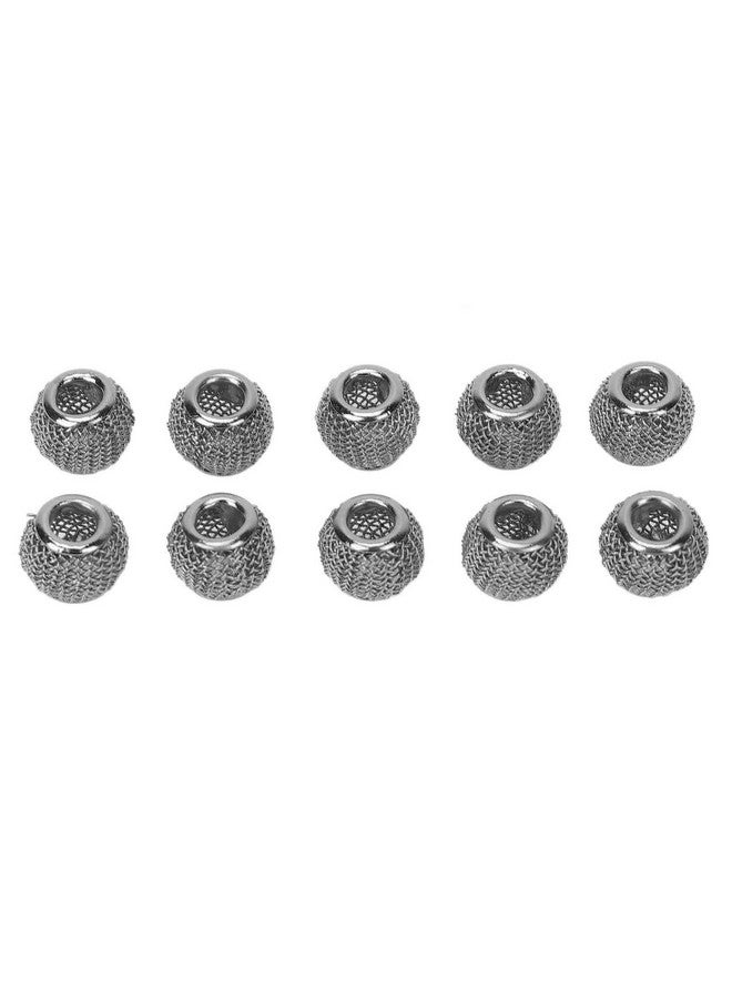Betued 10Pcs Hollow Beard Beads Bead Dreadlocks Hair Beard Beads Hair Tube Beads For Viking'S Beard Or Braid Or Making Jewelry(Gun Black) - Image 1