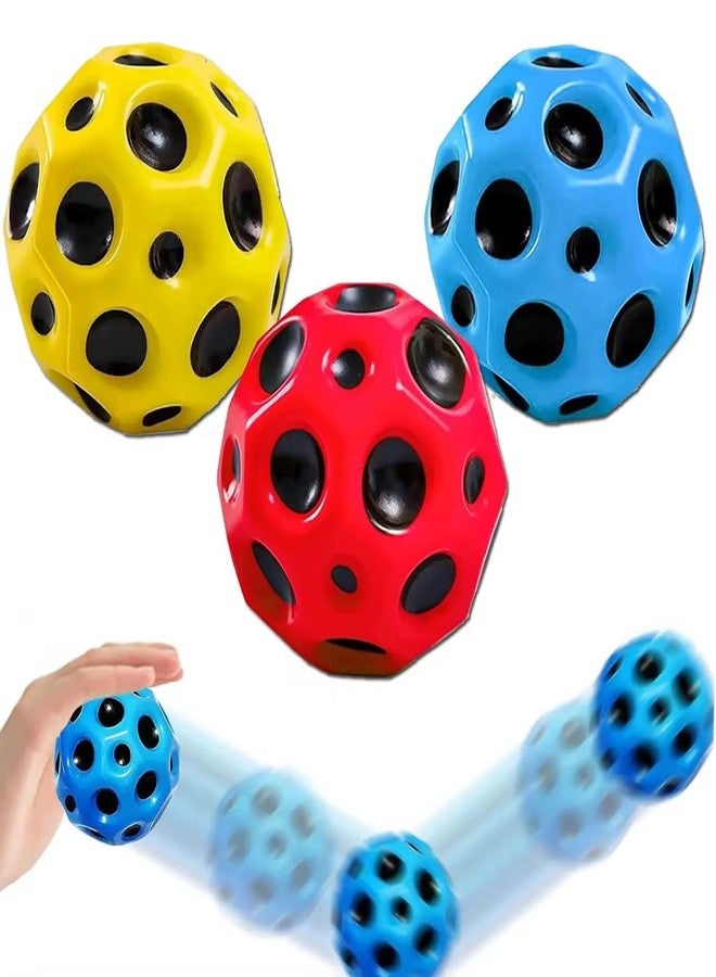PN AVAN Moon Ball for Kids - Soft Bouncing, Jumping & Bounce Ball Toys for Kids Age 2-5 Years | Indoor Outdoor Activity Toy | Colorful Option for Toddlers Multicolour Pack of 8 - Image 5